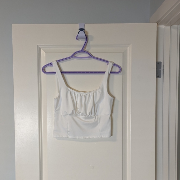 Ivory Crop Top - Picture 2 of 4